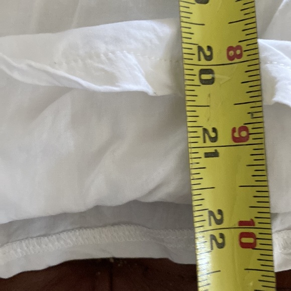 White Boho Embroidered Top Long Sleeve Size 1X - Picture 10 of 12